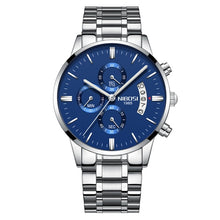 Load image into Gallery viewer, Sport Men Watch Mens Watches Waterproof Quartz Blue Clock