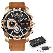 Load image into Gallery viewer, New Fashion Mens Watches Silicone Strap Top Brand Luxury Sport Chronograph Military Waterproof Watch