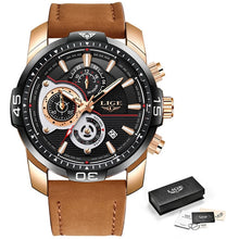 Load image into Gallery viewer, New Fashion Mens Watches Silicone Strap Top Brand Luxury Sport Chronograph Military Waterproof Watch