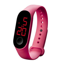 Load image into Gallery viewer, Touch electronic watch LED Electronic Sports Luminous Sensor Watches Fashion couple watch