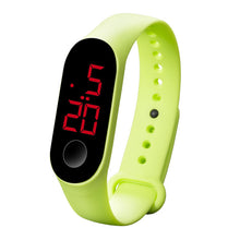 Load image into Gallery viewer, Touch electronic watch LED Electronic Sports Luminous Sensor Watches Fashion couple watch