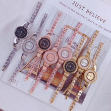 Load image into Gallery viewer, High Quality Original Fashion Luxury Watch Rhinestone Dress Stainless Steel