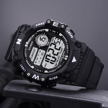Load image into Gallery viewer, Shock Black Male Watch Electronic Watch Clock