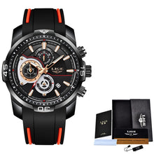 Load image into Gallery viewer, New Fashion Mens Watches Silicone Strap Top Brand Luxury Sport Chronograph Military Waterproof Watch
