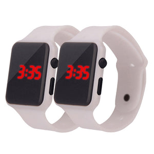 Women Men Watches LED Student Couple Electronic C5 Watch