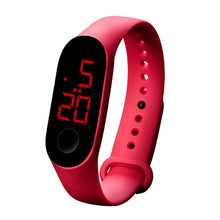 Load image into Gallery viewer, Touch electronic watch LED Electronic Sports Luminous Sensor Watches Fashion couple watch
