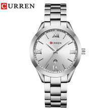 Load image into Gallery viewer, Fashion Stainless Steel Analog Quartz Wrist Watch Female Dress Watch Women
