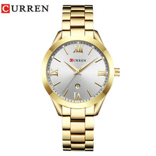 Load image into Gallery viewer, Fashion Stainless Steel Analog Quartz Wrist Watch Female Dress Watch Women
