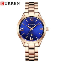 Load image into Gallery viewer, Fashion Stainless Steel Analog Quartz Wrist Watch Female Dress Watch Women
