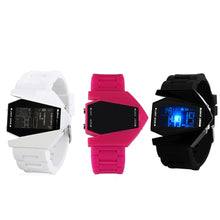 Load image into Gallery viewer, Sports Digital Watch Silicone Watchstrap Stainless Steel Buckle
