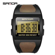 Load image into Gallery viewer, Sports Digital Watch Men&#39;s Fashion Waterproof Electronic Watch
