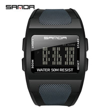 Load image into Gallery viewer, Sports Digital Watch Men&#39;s Fashion Waterproof Electronic Watch
