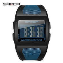 Load image into Gallery viewer, Sports Digital Watch Men&#39;s Fashion Waterproof Electronic Watch
