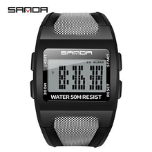 Load image into Gallery viewer, Sports Digital Watch Men&#39;s Fashion Waterproof Electronic Watch
