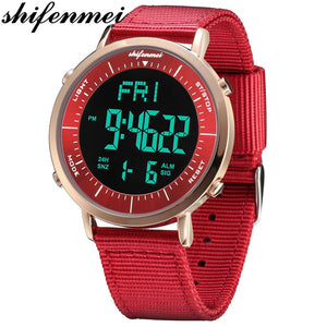 Luxury Military Men Watch Relogio Stainless Steel Casual Digital Wristwatches